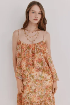 Africa. Vestido romántico