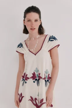 Aiora. Vestido romántico