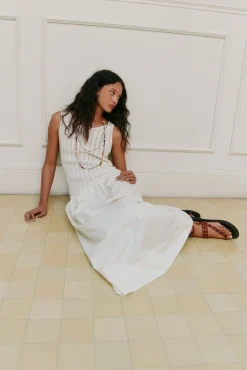 Alba. Vestido de punto combinado
