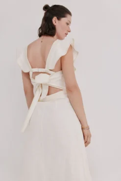 Amaya. Vestido midi algodón