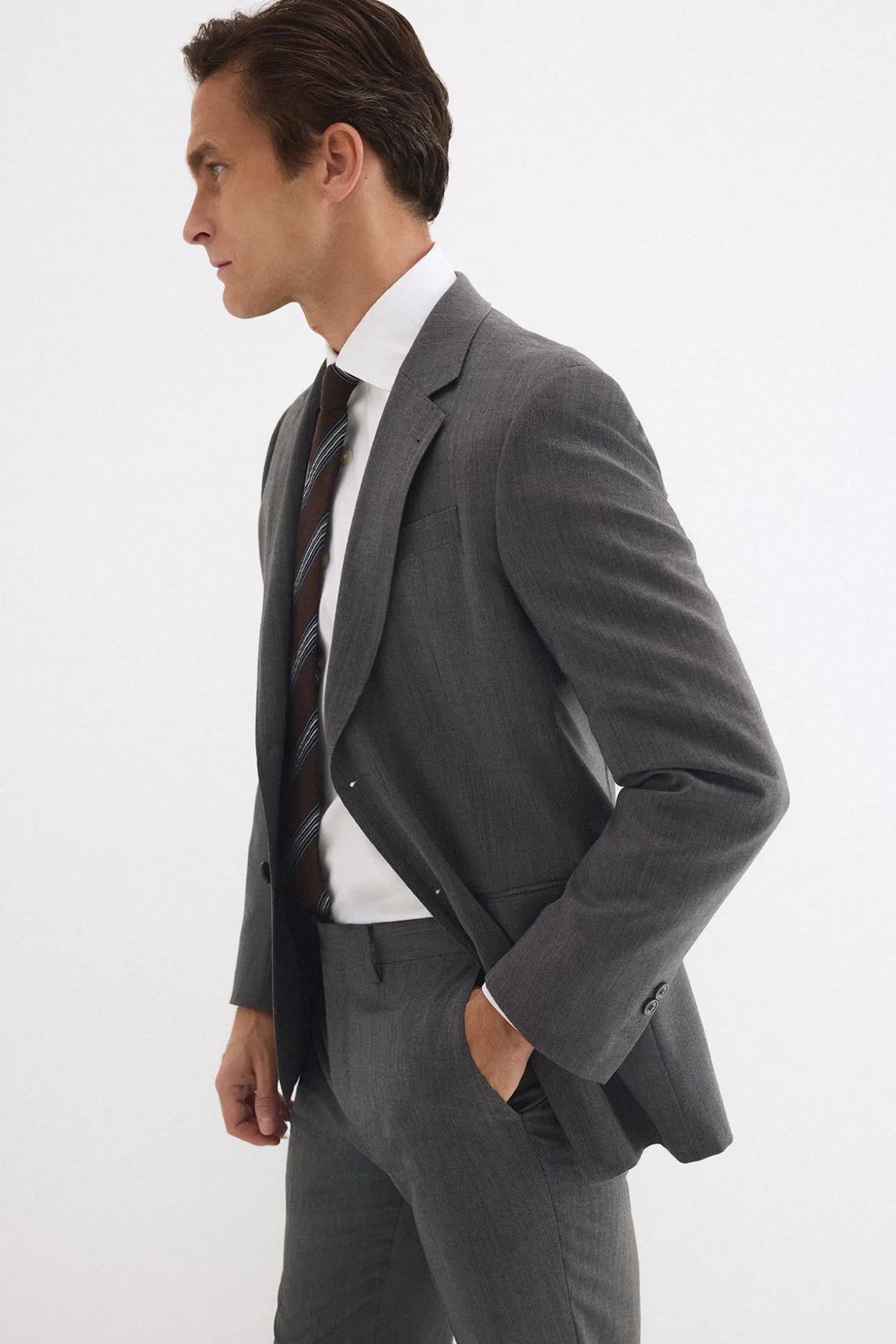 Americana canvas slim bi-stretch