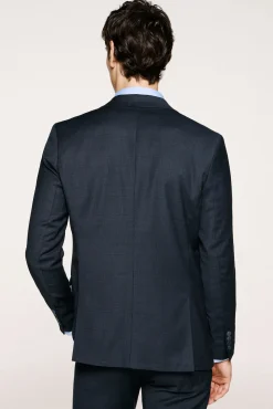 Americana de cuadros Slim Fit.