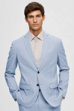 Americana de traje Slim Fit confeccionada con materiales reciclados