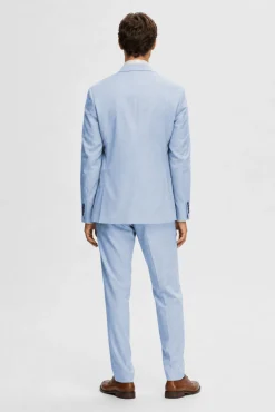 Americana de traje Slim Fit confeccionada con materiales reciclados