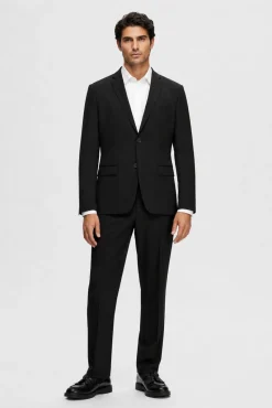 Americana de traje Slim Fit confeccionada con materiales reciclados.