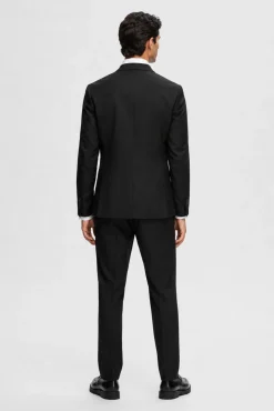 Americana de traje Slim Fit confeccionada con materiales reciclados.