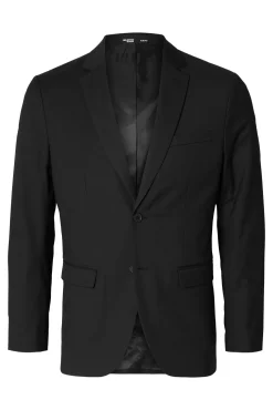 Americana de traje Slim Fit confeccionada con materiales reciclados.