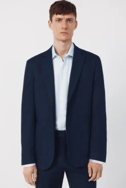 Americana traje coordinada mezcla lino
