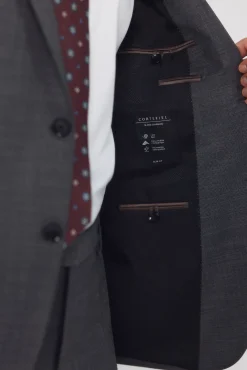 Americana traje dynamic estructura gris