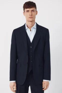 Americana traje dynamic estructura azul