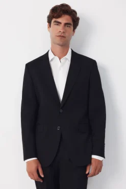 Americana traje estructura Serie XXI negra