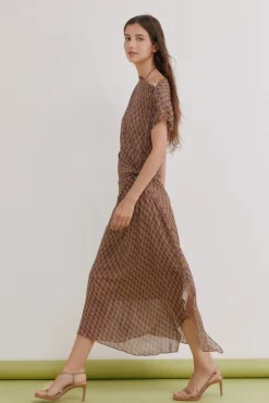 Amélie. Vestido estampado