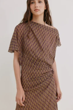 Amélie. Vestido estampado