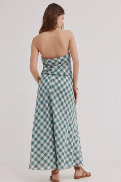 Andrea. Vestido cuadro vichy