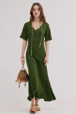 Anne. Vestido punto calado