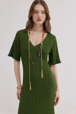 Anne. Vestido punto calado