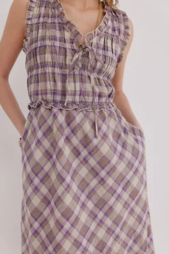 Ashley. Vestido cuadros