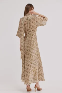 Astrid. Vestido satinado