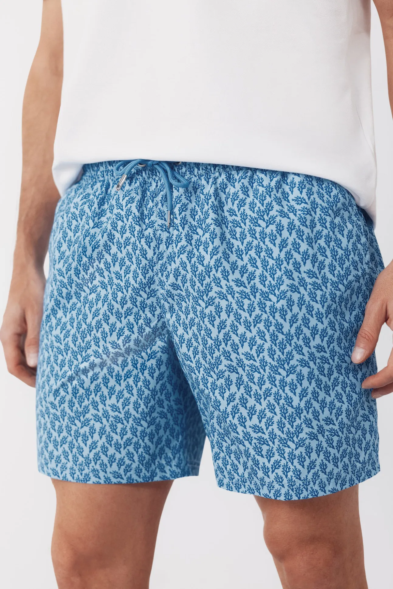 Bañador estampado algas pequeñas