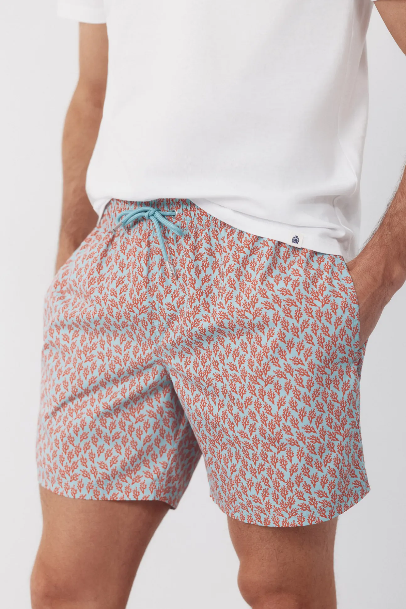 Bañador estampado algas pequeñas