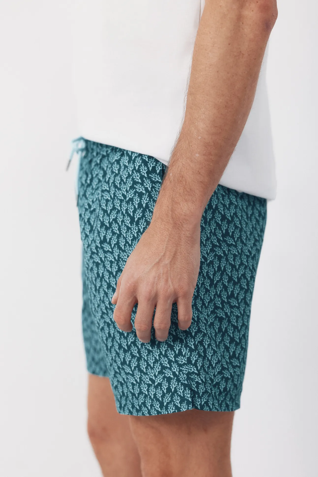 Bañador estampado algas pequeñas