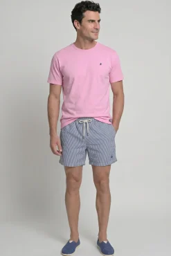 Bañador estampado a rayas