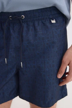 Bañador estampado logos