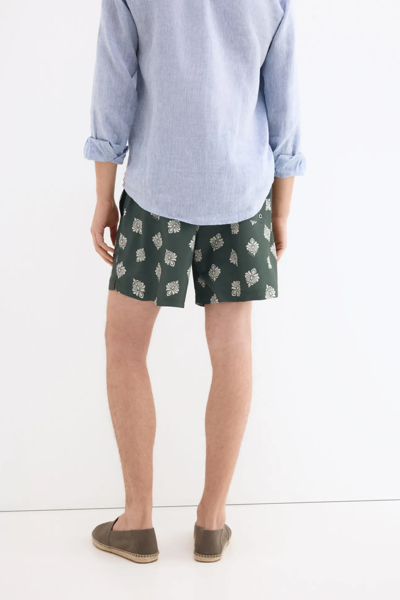 Bañador estampado étnico
