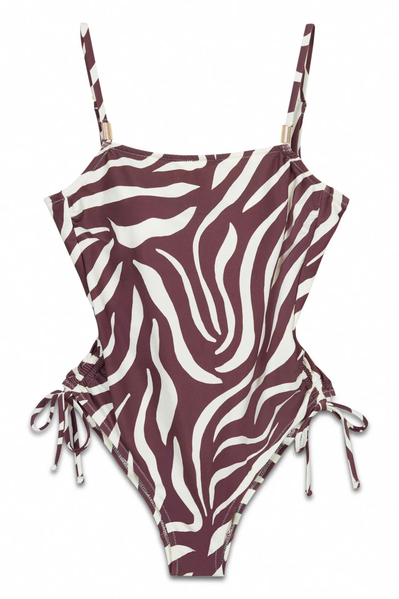 Bañador moldeador estampado animal