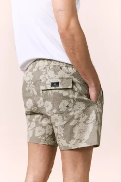 Bañador seersucker estampado floral OOTO