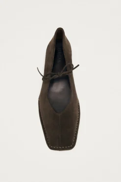 Bailarinas de cuero Sway Suede