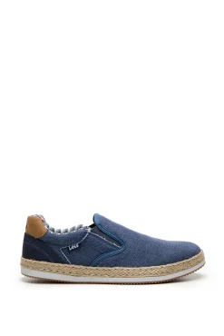 Bamba slip-on fibra yute textil