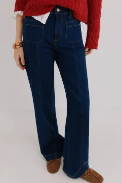 Bimba. Vaqueros wide leg