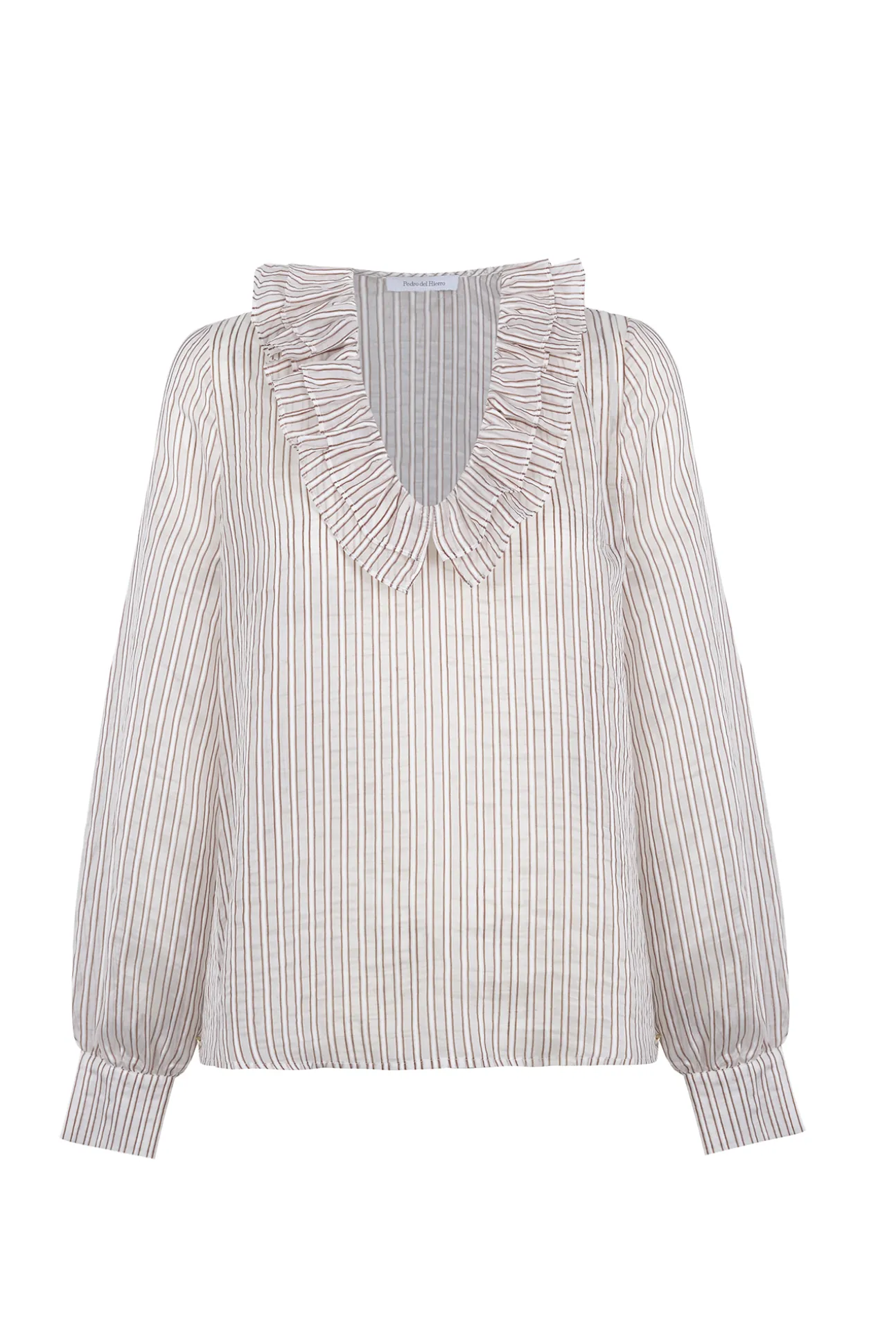 Blusa amplia rayas