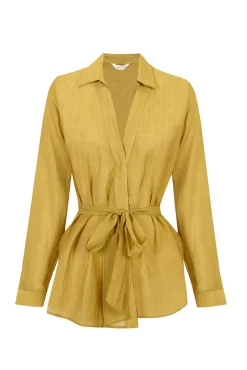 Blusa cruzada ligera