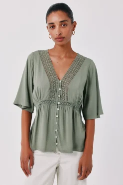 Blusa encaje