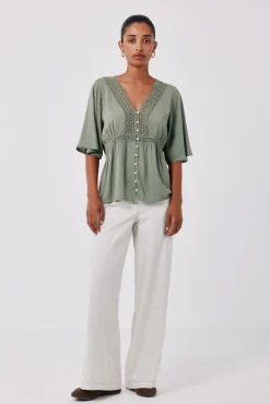 Blusa encaje