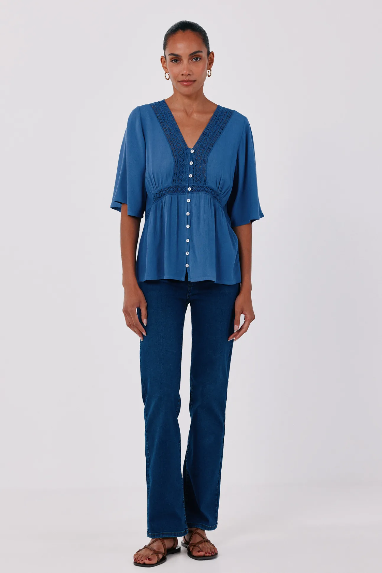 Blusa encaje