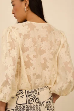 Blusa en encaje