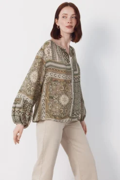 Blusa estampada