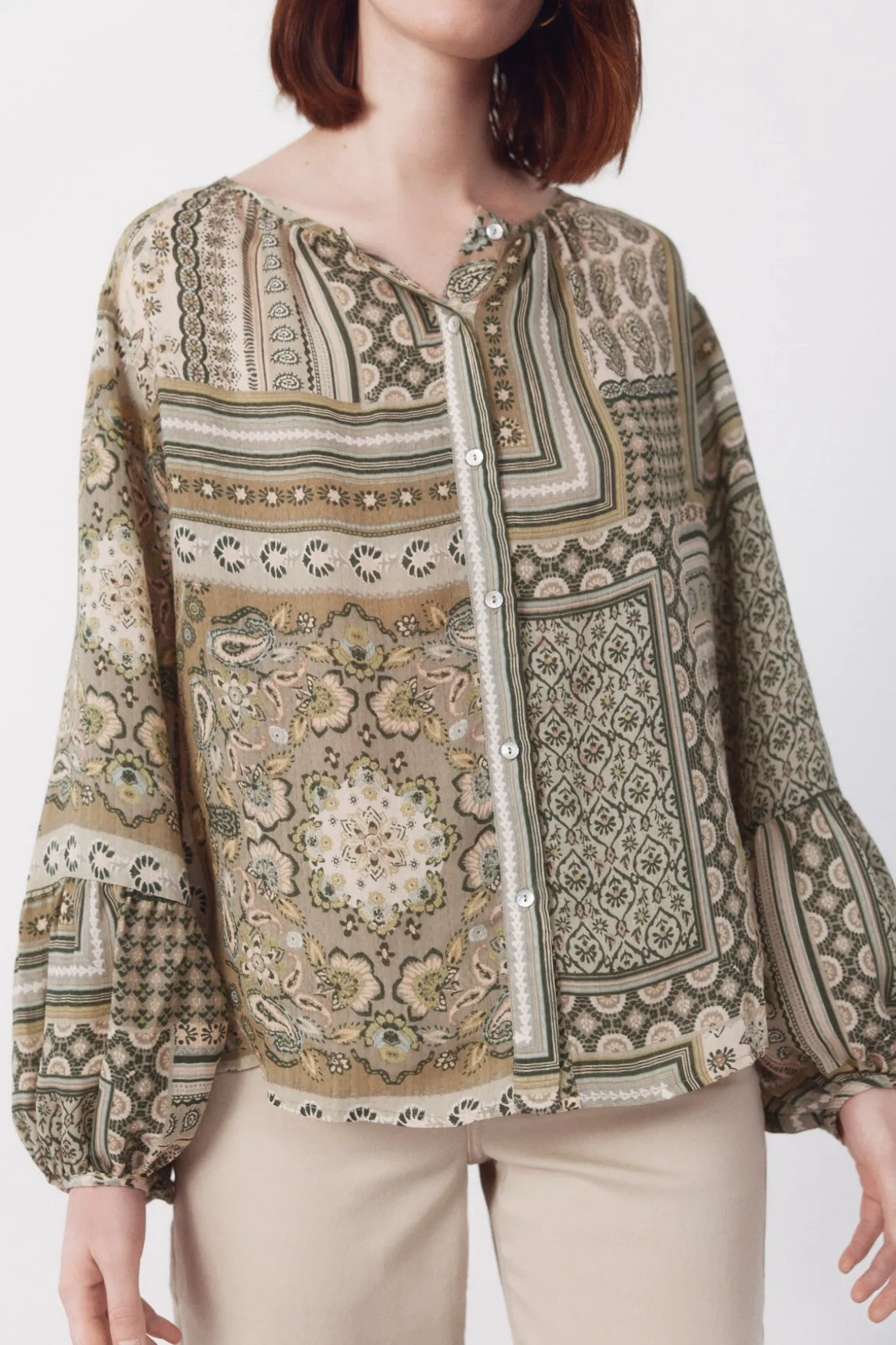 Blusa estampada
