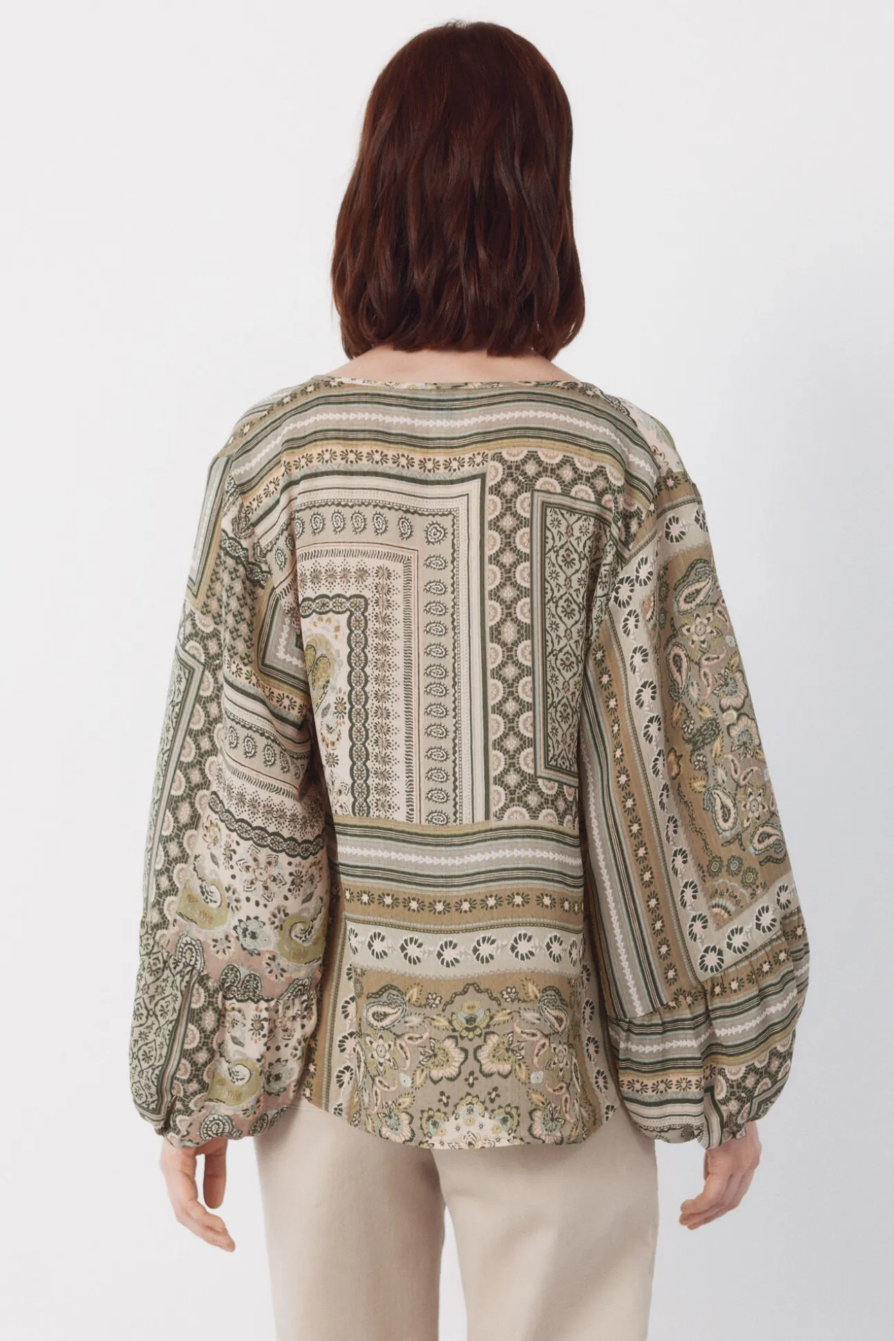 Blusa estampada