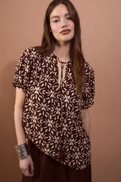 Blusa estampada