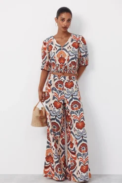 Blusa estampada