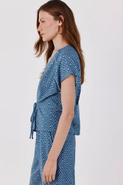 Blusa estampada