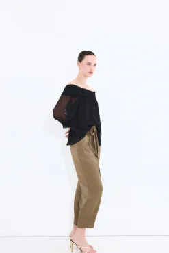 Blusa gasa engomada