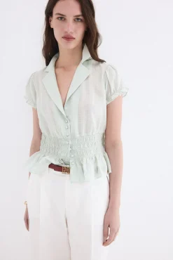 Blusa lisa engomada