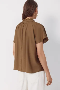Blusa manga raglán