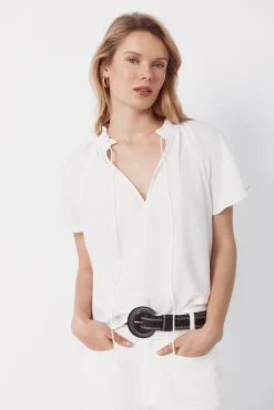 Blusa manga raglán