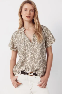 Blusa manga raglán